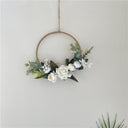  White rose wreath