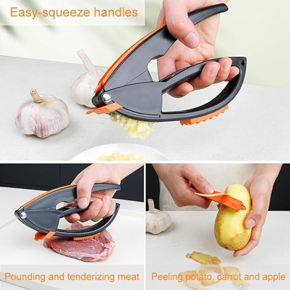 Multifunctional Garlic Presser