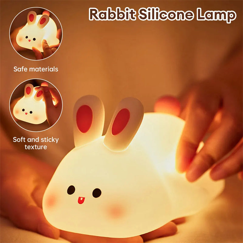 Bunny Silicone Pat Lamp